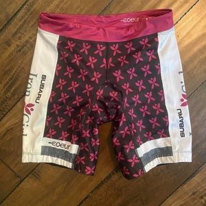 Coeur Sports triathlon shorts 8” medium